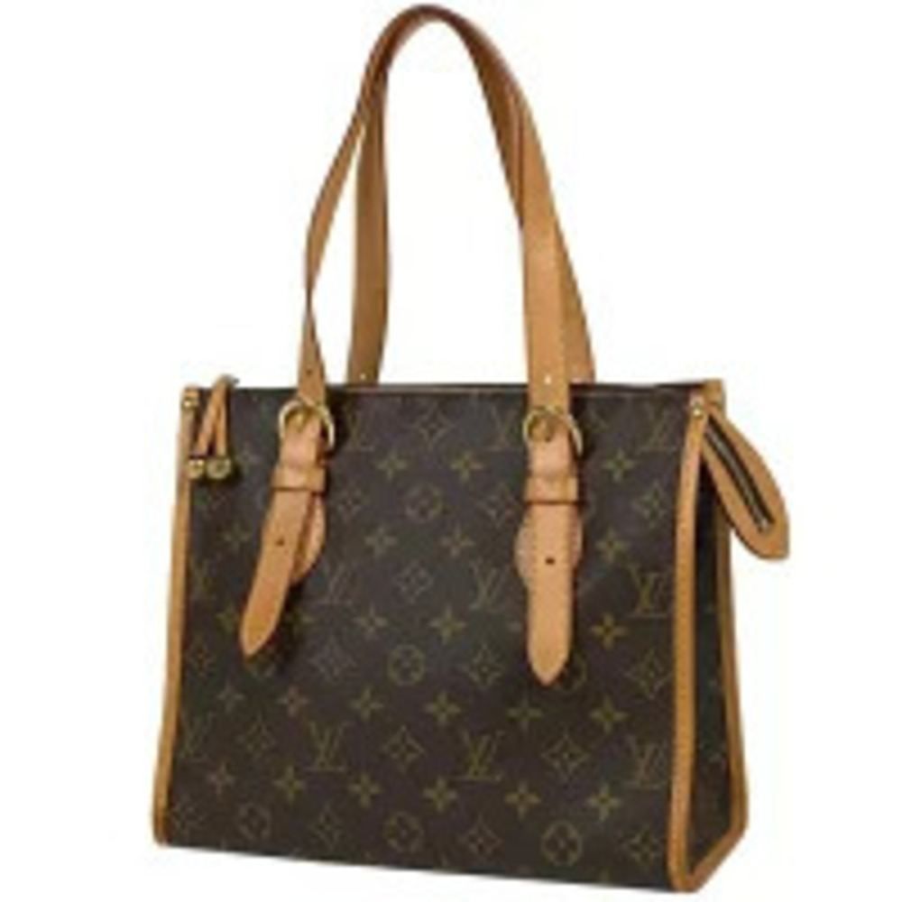 Louis Vuitton Popincourt Shoulder Bag Handbag Monogram Brown